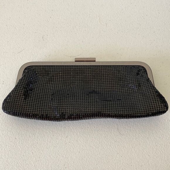 CARLO FELLINI Black Beaded Evening Purse - Picture 1 of 6